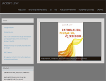 Tablet Screenshot of jacobtlevy.com